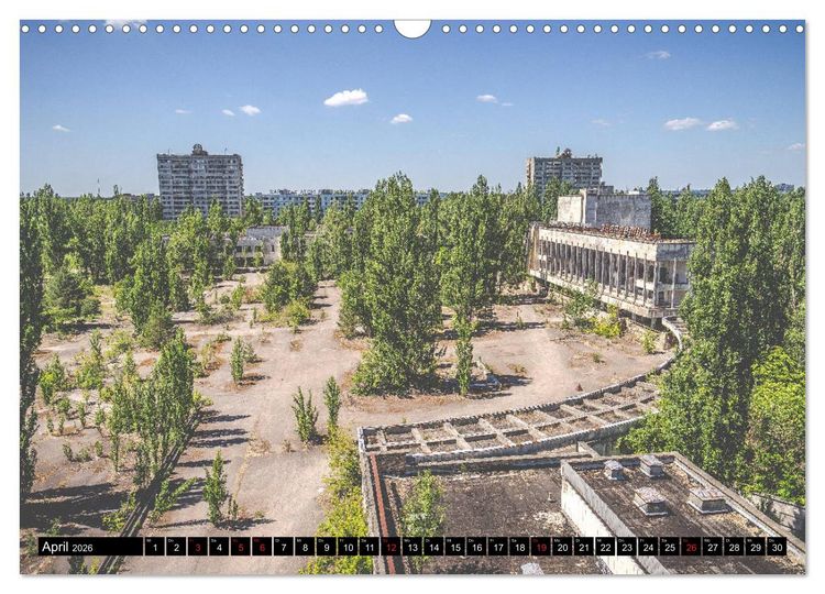 Produktbild: Chernobyl/Prypjat 2026 (Wandkalender 2026 DIN A3 quer), CALVENDO Monatskalender