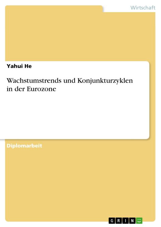 Produktbild: Wachstumstrends und Konjunkturzyklen in der Eurozone