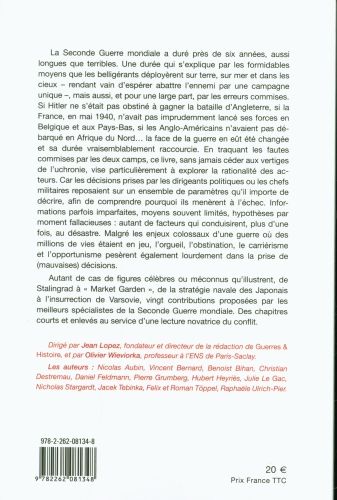 Produktbild: Les grandes erreurs de la seconde guerre mondiale