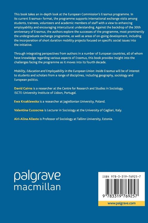 Produktbild: Mobility, Education and Employability in the European Union