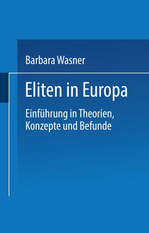 Produktbild: Eliten in Europa