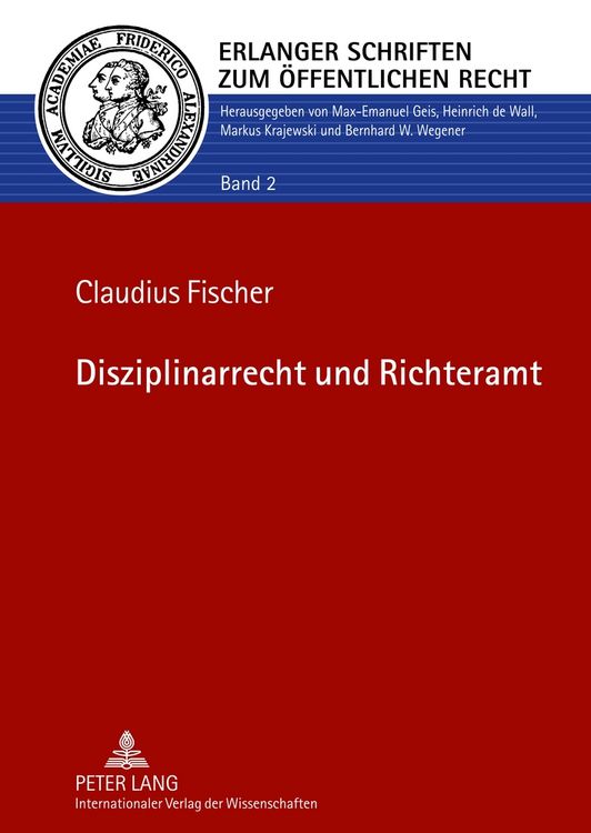Produktbild: Disziplinarrecht und Richteramt