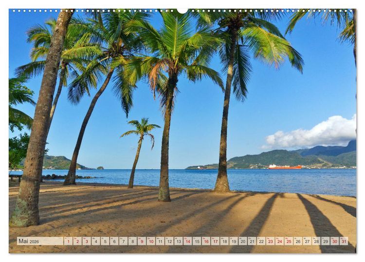Produktbild: Brasilien - Zwischen Iguazu und Rio (hochwertiger Premium Wandkalender 2026 DIN A2 quer), Kunstdruck in Hochglanz