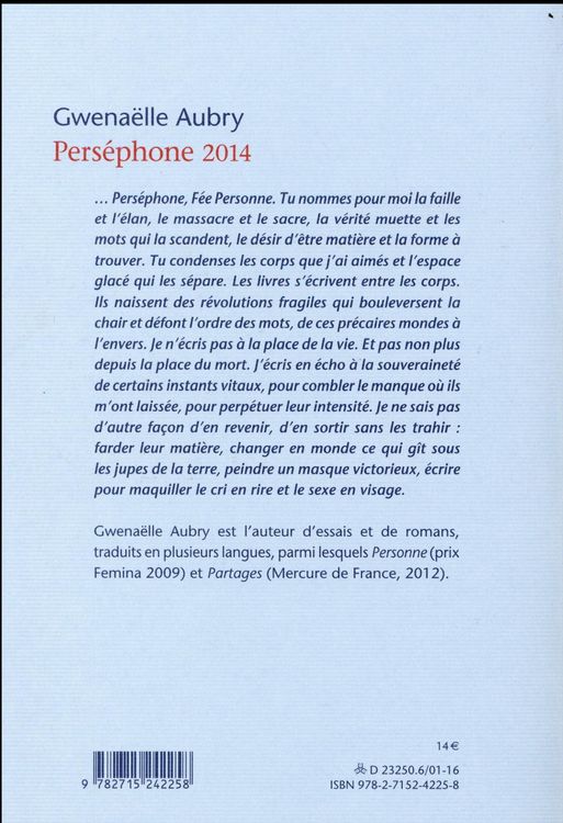Produktbild: Pers&eacute;phone 2014