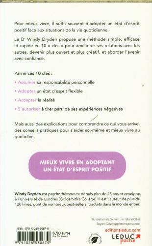 Produktbild: Les 10 cl&eacute;s de la pens&eacute;e positive : souriez &agrave; la vie d&egrave;s aujourd'hui
