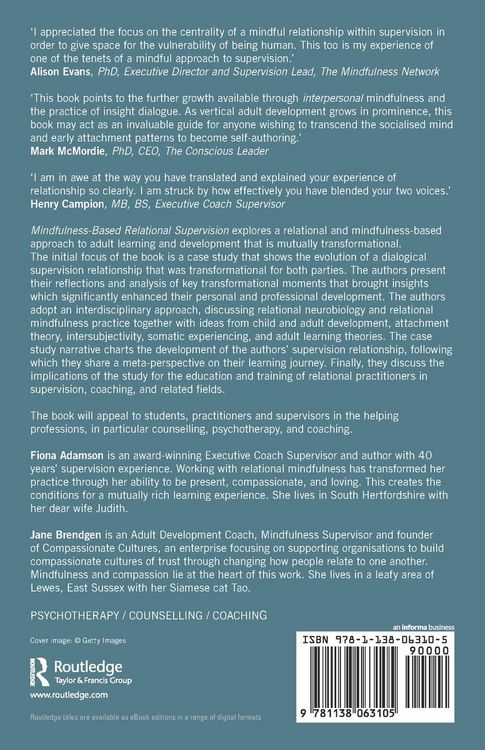 Produktbild: Mindfulness-Based Relational Supervision