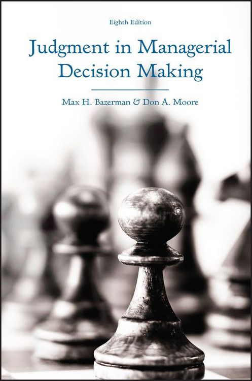 Produktbild: Judgment in Managerial Decision Making