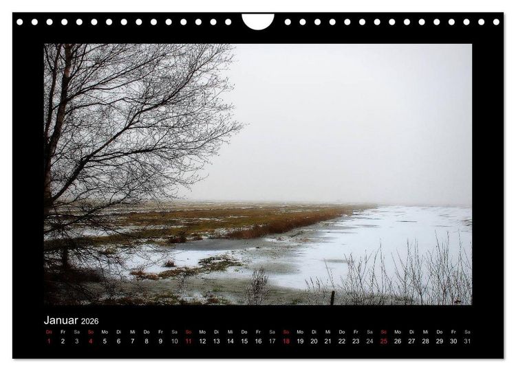 Produktbild: Landschaft Teufelsmoor / 2026 (Wandkalender 2026 DIN A4 quer), CALVENDO Monatskalender
