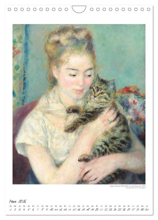 Produktbild: Beste Freunde Hund - Katze - Vogel - Mensch Kunstkalender (Wandkalender 2026 DIN A4 hoch), CALVENDO Monatskalender