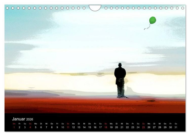 Produktbild: Fotografie als Kunst (Wandkalender 2026 DIN A4 quer), CALVENDO Monatskalender