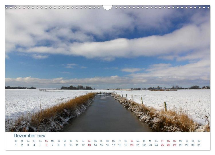 Produktbild: Butjadingen 2026. Impressionen zwischen Jade und Weser (Wandkalender 2026 DIN A3 quer), CALVENDO Monatskalender