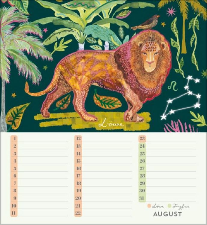 Produktbild: Geburtstagskalender Sternzeichen