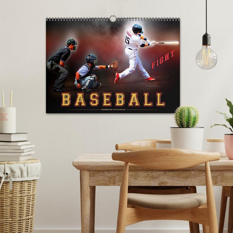 Produktbild: Baseball - Fight (Wandkalender 2026 DIN A3 quer), CALVENDO Monatskalender