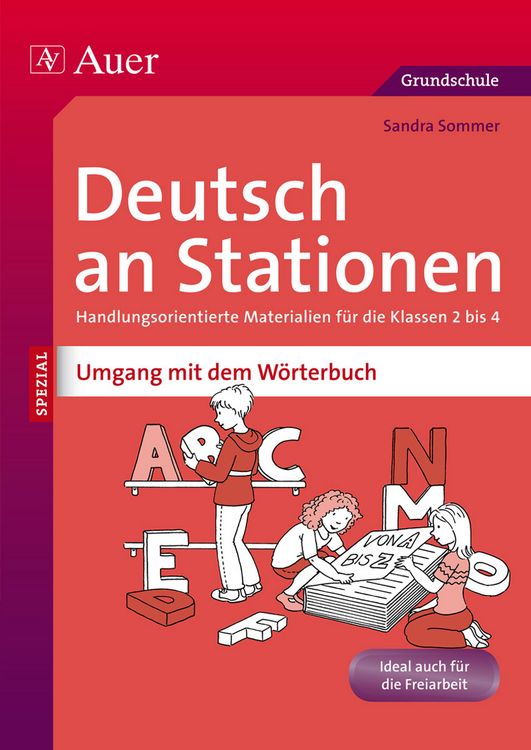 Produktbild: Deutsch an Stationen: Umgang mit dem W&ouml;rterbuch