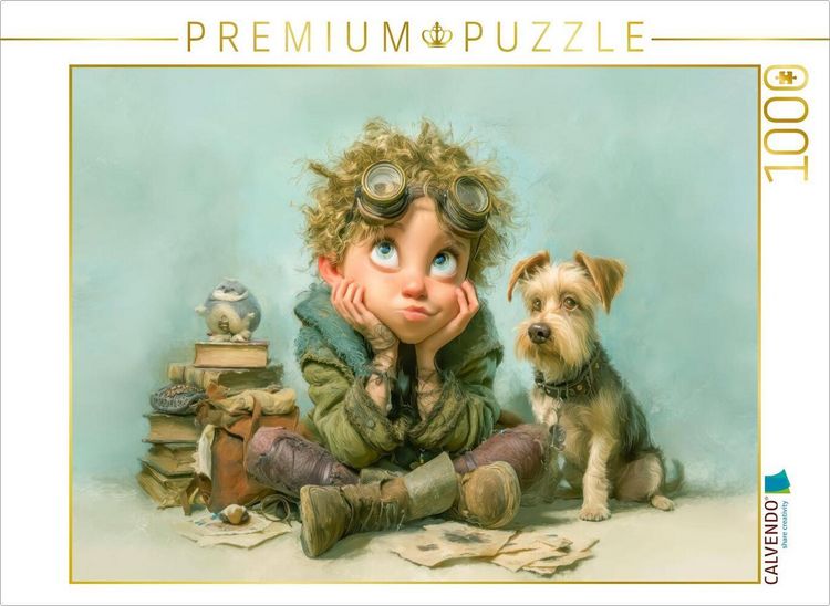 Produktbild: CALVENDO Puzzle Werke des Humors | 1000 Teile Lege-Gr&ouml;&szlig;e 64x48cm Foto-Puzzle f&uuml;r gl&uuml;ckliche Stunden