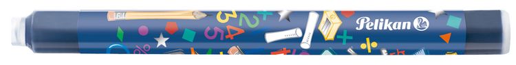 Produktbild: Pelikan Tintenpatronen griffix&reg; K&ouml;nigsblau, bunt bedruckt 2 x 5er Set