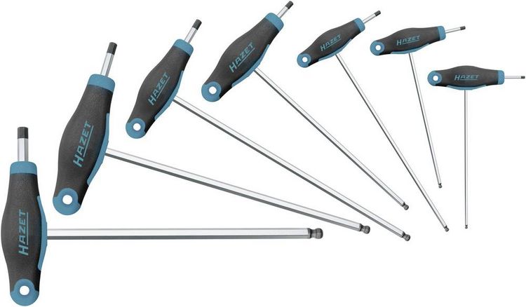 Produktbild: Hazet 829KK/7 Schraubendreher-Set 2, 2.5, 3, 4, 5, 6, 8 7teilig