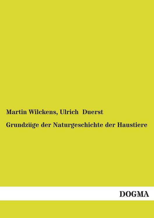 Produktbild: Grundz&uuml;ge der Naturgeschichte der Haustiere