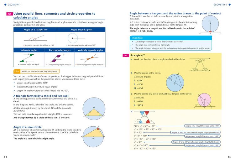 Produktbild: National 4 to 5 Maths Bridging Skills Book