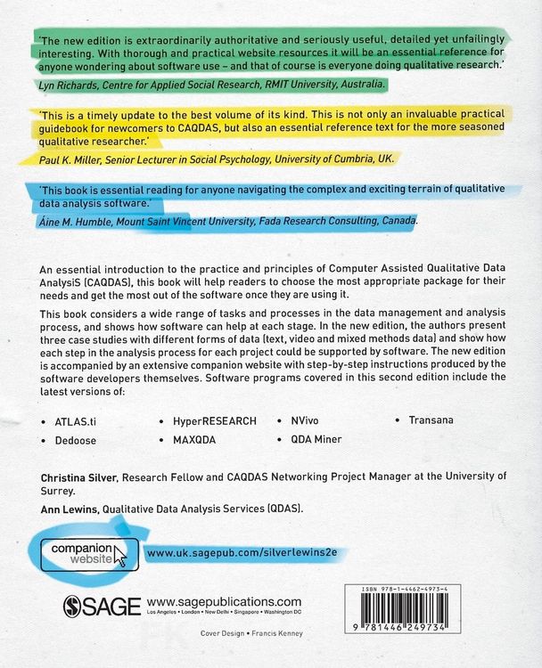 Produktbild: Using Software in Qualitative Research