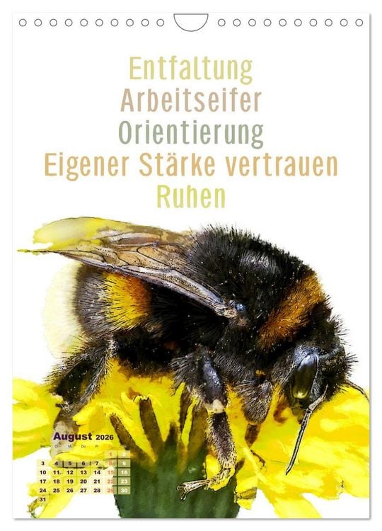 Produktbild: Krafttiere - Inspirierende Begleiter voller Magie und Seele (Wandkalender 2026 DIN A4 hoch), CALVENDO Monatskalender