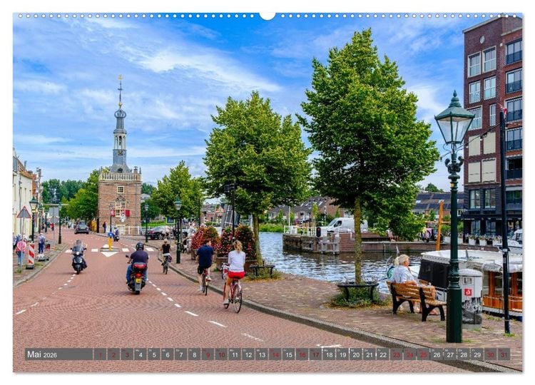 Produktbild: Ein Blick auf Alkmaar (Wandkalender 2026 DIN A2 quer), CALVENDO Monatskalender