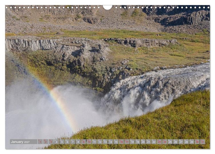 Produktbild: ICELAND pristine landscapes (Wall Calendar 2027 DIN A3 landscape), CALVENDO 12 Month Wall Calendar