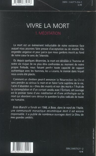 Produktbild: Vivre la mort