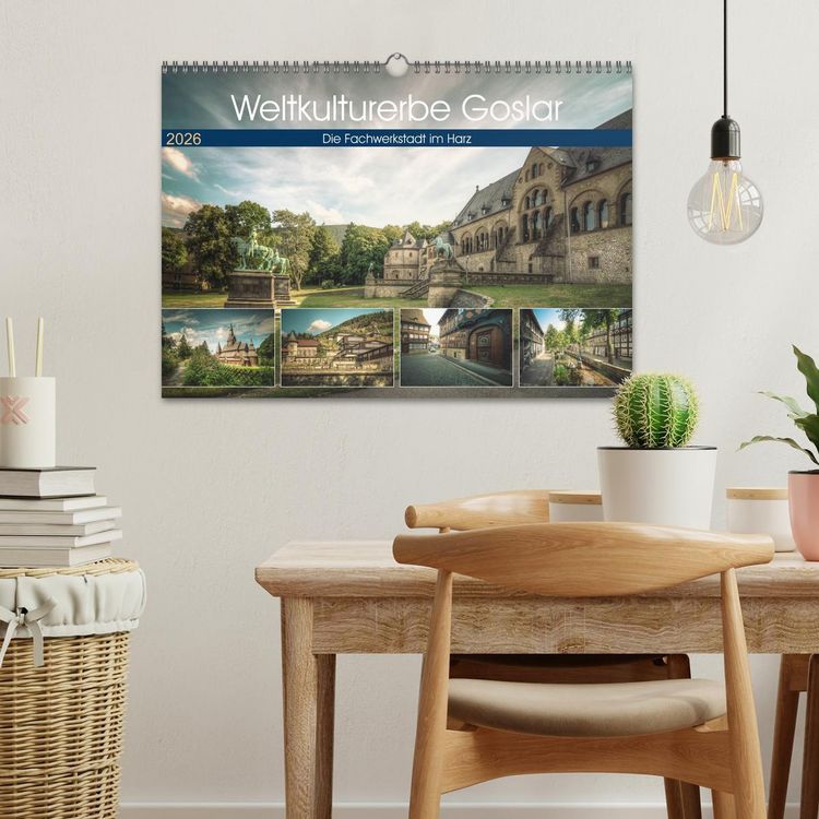 Produktbild: Weltkulturerbe Goslar (Wandkalender 2026 DIN A3 quer), CALVENDO Monatskalender