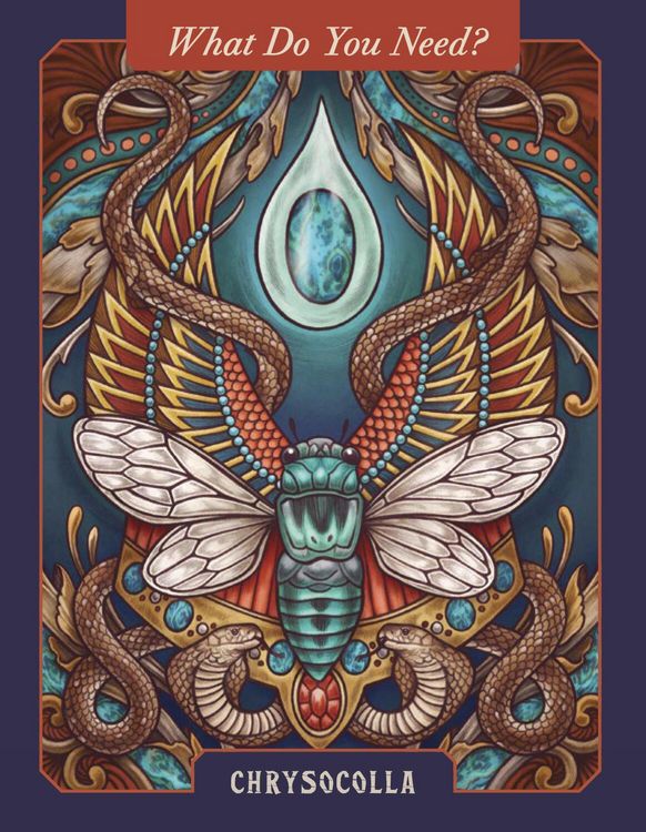Produktbild: Illustrated Crystallary Oracle Cards
