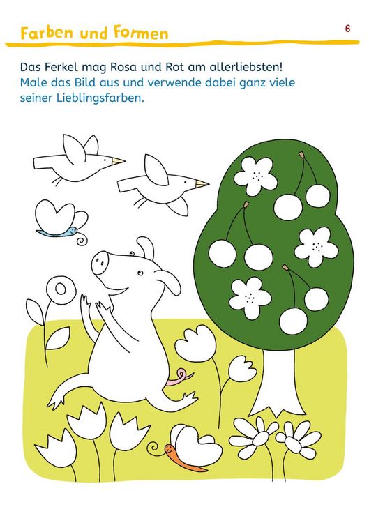 Produktbild: Mein bunter Lern- und R&auml;tselblock: Kindergarten