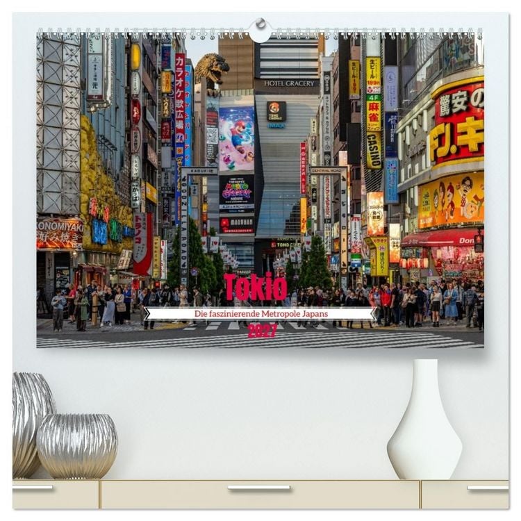 Produktbild: Tokio. Die faszinierende Metropole Japans (hochwertiger Premium Wandkalender 2027 DIN A2 quer), Kunstdruck in Hochglanz