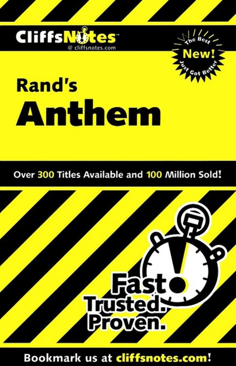 Produktbild: CliffsNotes on Rand's Anthem