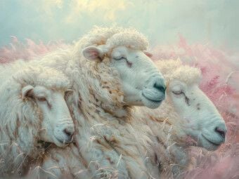 Produktbild: CALVENDO Puzzle Mit den Schafen | 1000 Teile Lege-Gr&ouml;&szlig;e 64x48cm Foto-Puzzle f&uuml;r gl&uuml;ckliche Stunden
