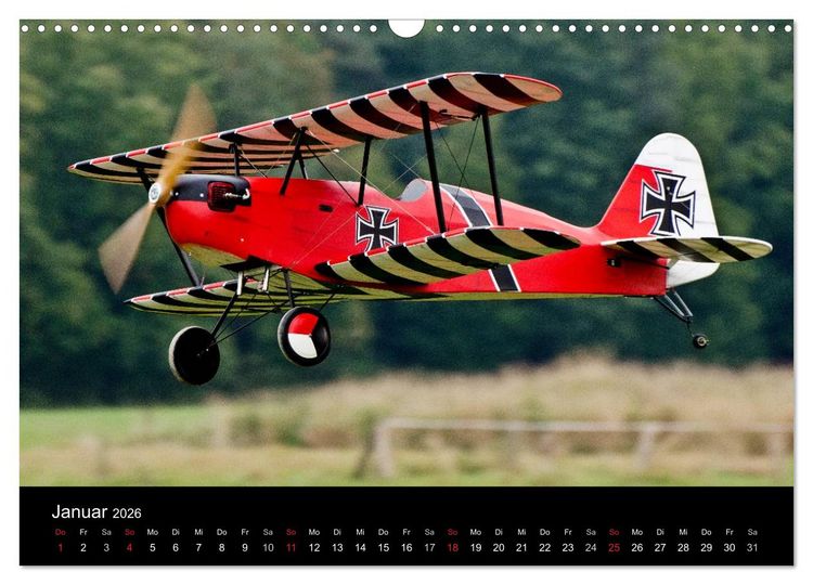 Produktbild: Dies und das vom Modellflugplatz (Wandkalender 2026 DIN A3 quer), CALVENDO Monatskalender