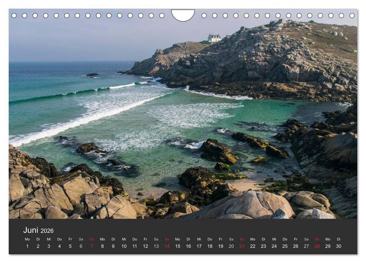 Produktbild: Bretagne - Cap Sizun (Wandkalender 2026 DIN A4 quer), CALVENDO Monatskalender