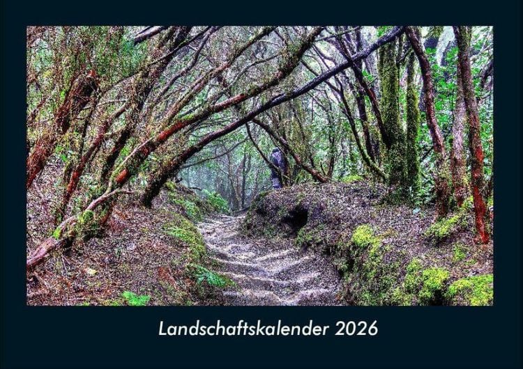 Produktbild: Landschaftskalender 2026 Fotokalender DIN A4