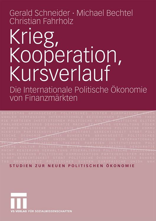 Produktbild: Krieg, Kooperation, Kursverlauf