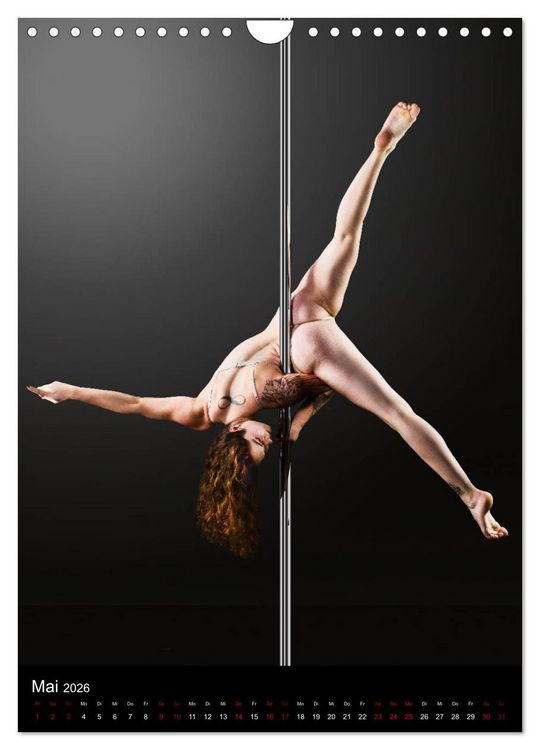 Produktbild: Die Kunst des Poledance (Wandkalender 2026 DIN A4 hoch), CALVENDO Monatskalender
