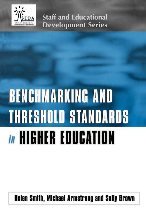 Produktbild: Benchmarking and Threshold Standards in Higher Education