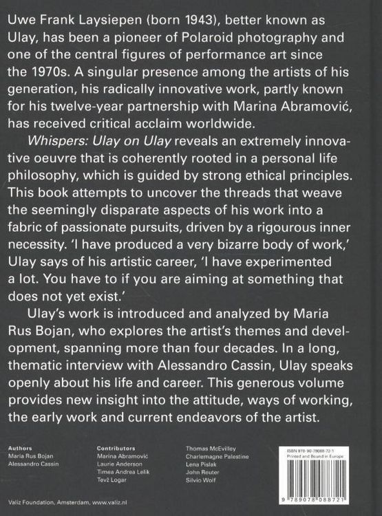 Produktbild: Whispers: Ulay on Ulay