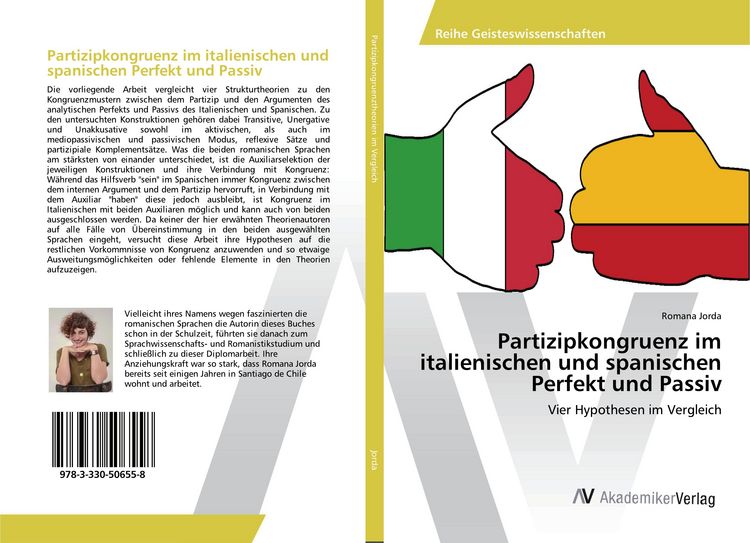 Produktbild: Partizipkongruenz im italienischen und spanischen Perfekt und Passiv