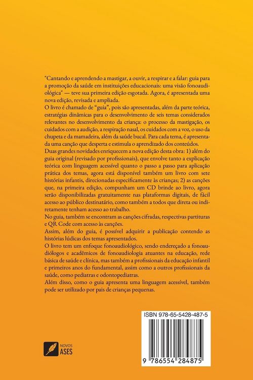 Produktbild: Cantando e aprendendo a mastigar, a ouvir, a respirar e a falar