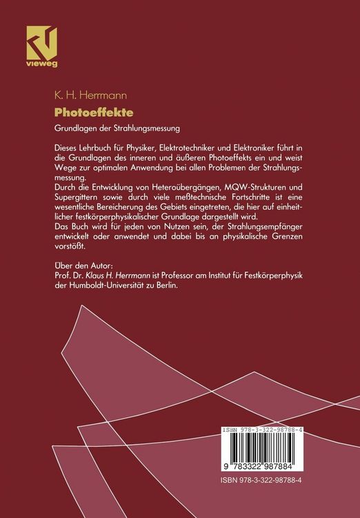 Produktbild: Der Photoeffekt