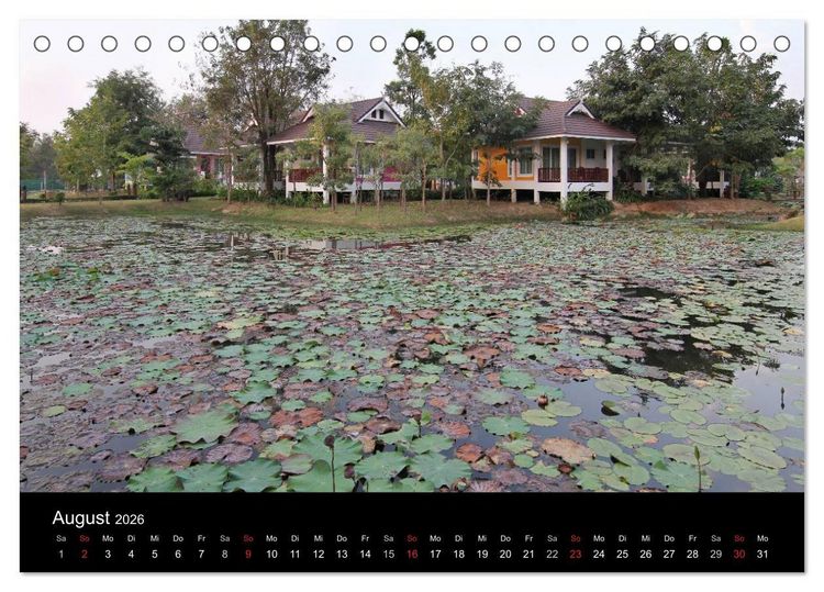 Produktbild: Thailand (Tischkalender 2026 DIN A5 quer), CALVENDO Monatskalender