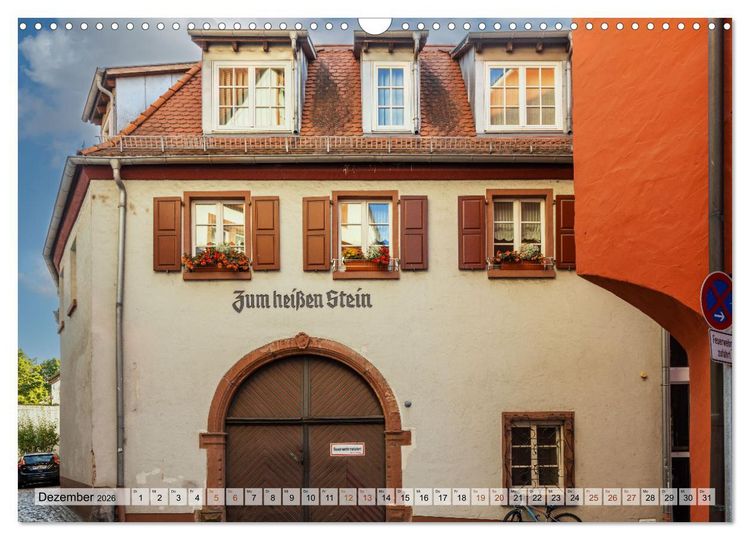 Produktbild: Aschaffenburg - Ein Streifzug durch die liebenswerte Stadt am Main (Wandkalender 2026 DIN A3 quer), CALVENDO Monatskalender