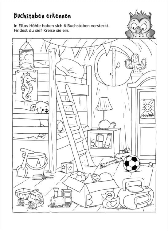 Produktbild: LERNSTERN. Mein eulenschlaues Vorschulbuch
