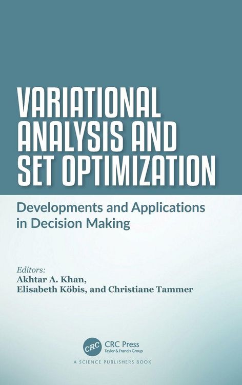 Produktbild: Variational Analysis and Set Optimization