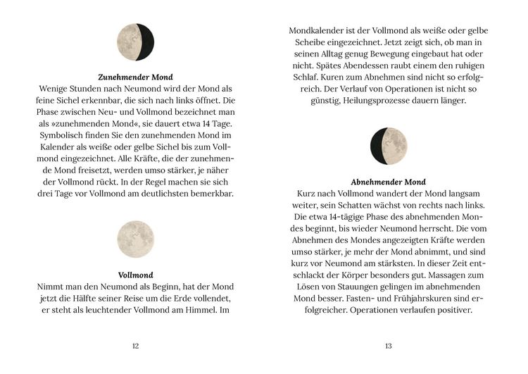 Produktbild: K&ouml;rperpflege und Kosmetik im Rhythmus des Mondes