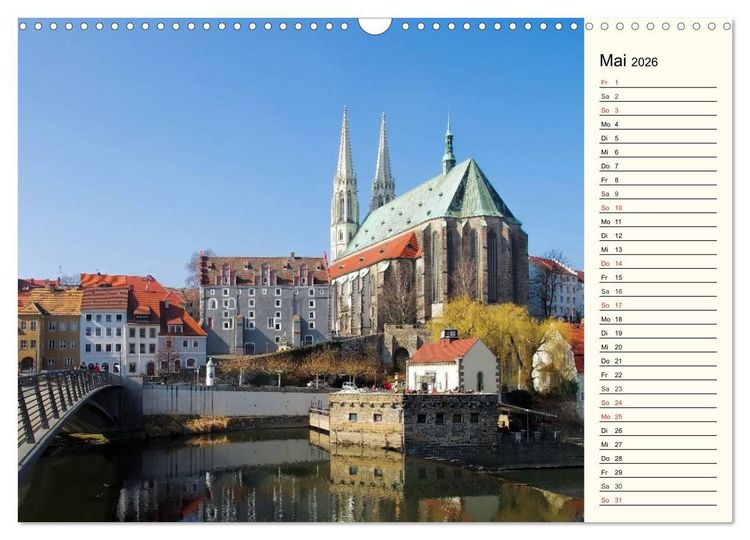 Produktbild: Unterwegs im sch&ouml;nen Sachsen (Wandkalender 2026 DIN A3 quer), CALVENDO Monatskalender